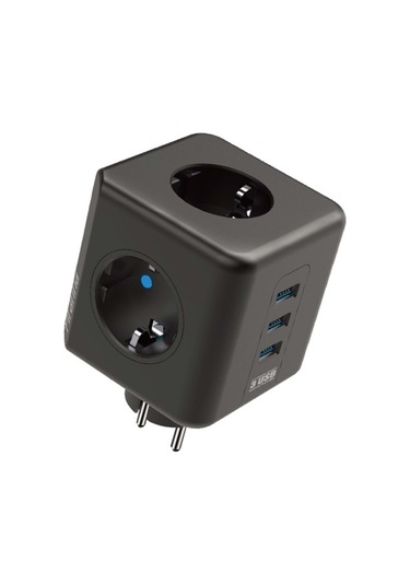 Winnboss Akım Korumalı Isıya Dayanıklı 3 Lü Duvar Tipi Priz 3 Adet Usb 3440 Tdrtr Diğer