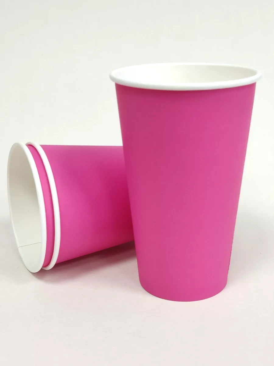 Resta Lavka Foksiya Renginde 400 Ml 50'li Tek Kullanımlık Kağıt Bardak 182543407 50