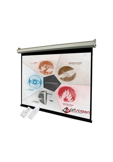 Artscreen 250X190 Cm Motorlu Kumandalı Projeksiyon Perdesi