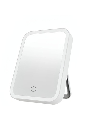 Unichrome Masaüstü Led Işıklı Dokunmatik Makyaj Aynası Beyaz