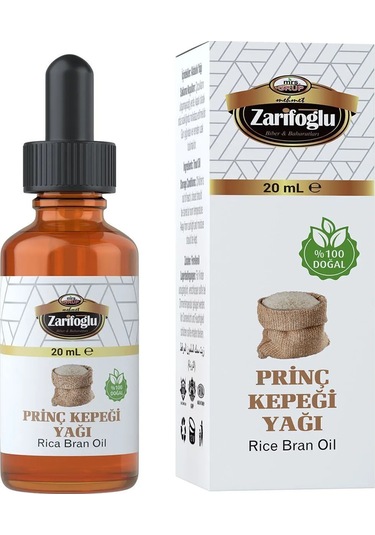 Zarifoğlu Pirinç Kepeği Yağı 20 Ml