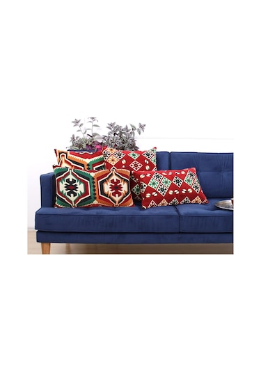 Lorence Home / Esmeli Kilim Şeker Kırlent - Frigya