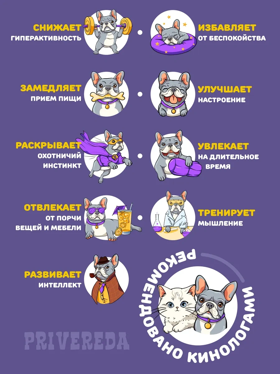 Prıvereda Husnutoyleştirme Küpü, Köpekler İçin Geliştirme Oyuncağı 119645267