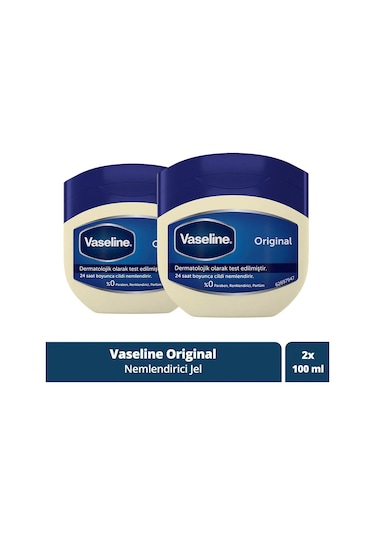 Vaseline Nemlendirici Jel Original 100 Ml X2