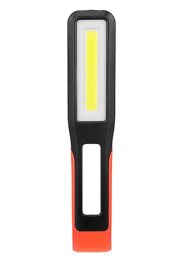 Led Işık Cob Manyetik Aydınlatma Şarj Edilebilir Kırmızı - Siyah