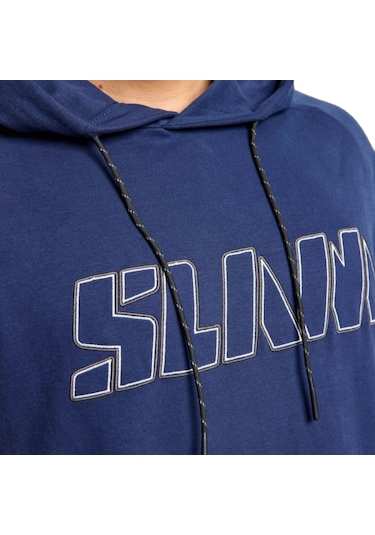 Slam Logo Hoodıe W08 Saks