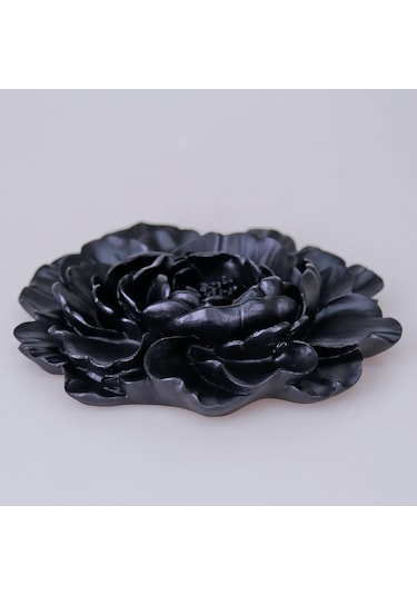 Lotus Dekoratif Çiçek Siyah