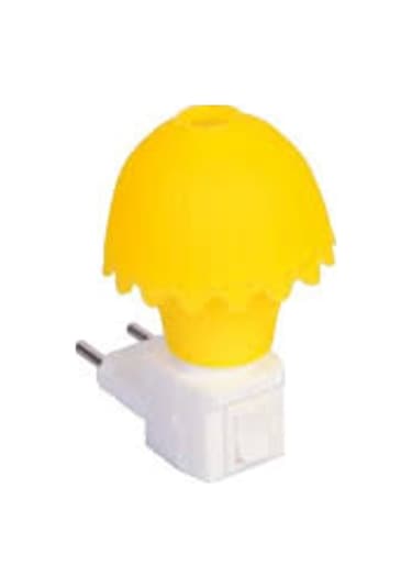 Met Anahtarlı Gece Lambası Ampul Dahil Renk Seçenekli