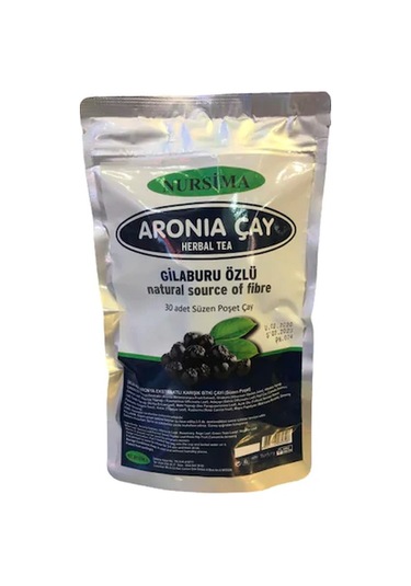 Nursima Aronia Çay Gilaburu Süzen Poşet Çay 30 x 2.8 G