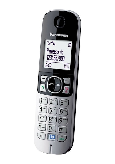 Panasonic KX-TG6811 Dect Telefon Siyah-Gümüş