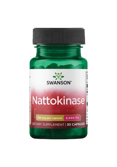 Swanson Nattokinase 100 Mg 30 Capsules Aromasız