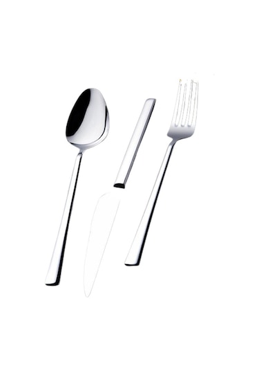 Tercan Yemek Çatalı 6 Lı Gri