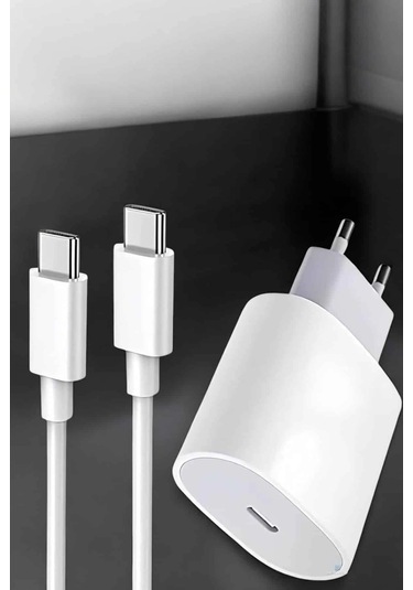 Şarj Aleti İos 15/15 Pro Max Uyumlu Şarj Adaptörü Ve Kablosu 80410912