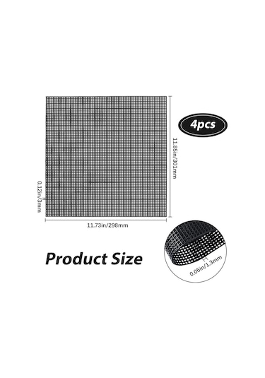 Plastik Kanvas Sayfa Kare Örgü Sayfa Siyah Plastik İğne Oyası