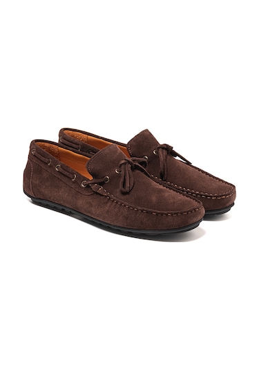 Sneaker Erkek Og-7810 John May Kahve Süet Kahverengi