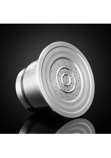 Leezsing Kahve Makinesi Sistemi İçin Paslanmaz Çelik Yeniden Doldurulabilir Kahve Kapsülleri Hammer Box Wonderful Coffer Lovers Metal Yuvarlak Delik Şekli