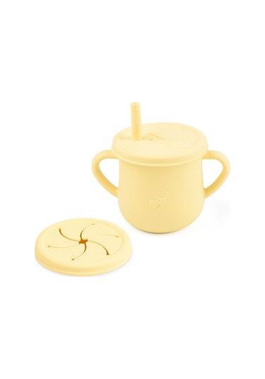 Jojobebek Silikon Beslenme Seti Vakumlu Silikon Mama Tabağı, Mama Kasesi, Önlük, Kaşık, Pipetli Bardak, Kaşık