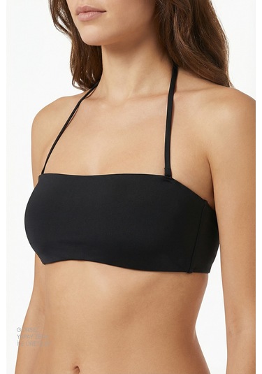 Penti Siyah Straplez Bikini Üstü
