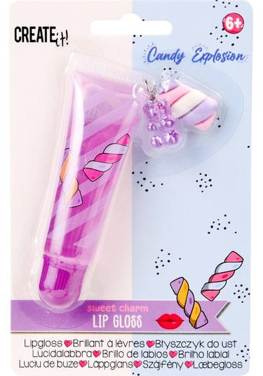Create It Süslü Dudak Parlatıcısı - Mor - Candy Explosion