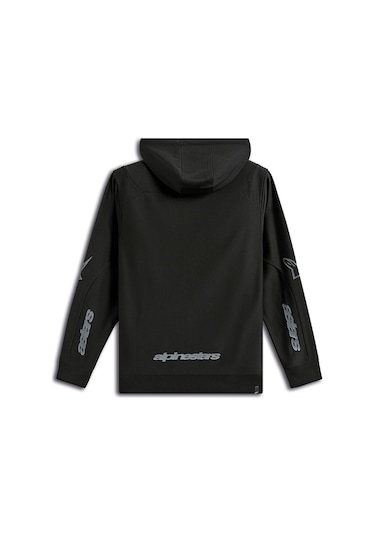 Alpinestars Sessions V3 Hoodie Kapüşonlu Sweatshirt Siyah Gri Çok Renkli