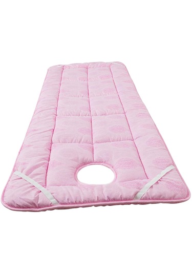 Suntek Profesyonel Masaj Masası Çarşaf Ve 4 Elastik Bant Pembe