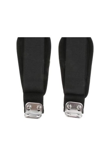 Pazly Suntek Elektrikli Kaykay Ayarlanabilir Ayak Kayışları Ve Stand Siyah Siyah