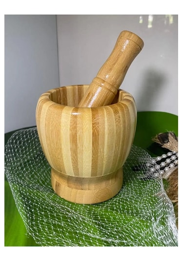 Ahşap Havan 10x9cm