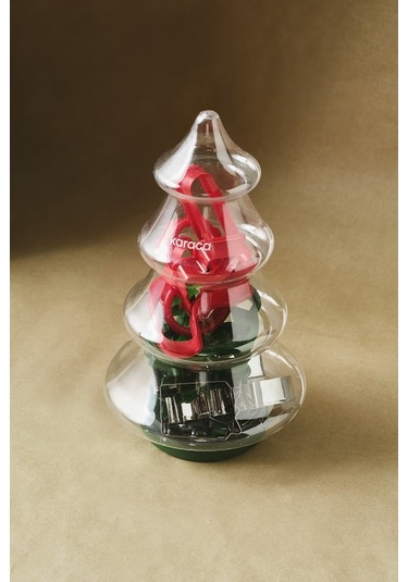 Karaca New Year Yılbaşı Çam Ağacı 13 Parça Renkli Kurabiye Kalıbı Renkli