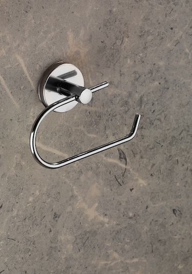 Yapışkanlı Tuvalet Kağıtlığı Wc Kağıtlık Tuvalet Kağıdı  Askısı Krom S-107