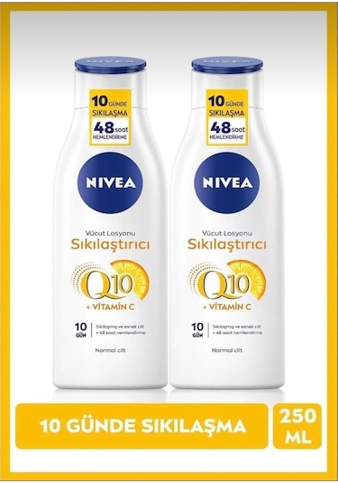 Sıkılaştırıcı Vücut Losyonu Q10 Vitamin C 2 X 250 Ml