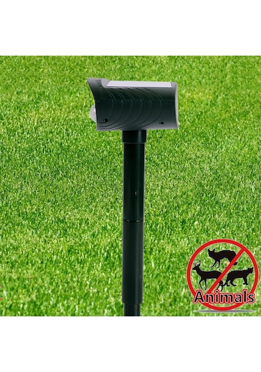 Cbtx Güneş Enerjili Ultrasonik Kedi Köpek Kovucu Yeşil