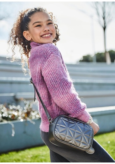 Mayoral Kız Çocuk El Çantası Gri