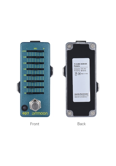 Ammoon Eq7 Mini Gitar Ekolayzer Efekt Pedalı 7-band I2585