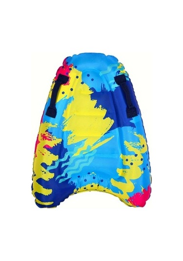 Honeybeeshop Renk 1pc Tasima Kulplu Sisme Surf Tahtasi Tasinabilir Katlanabilir Hafif Pvc Canli Cicek Vatansever Baski Havuz Plaj Eglencesi