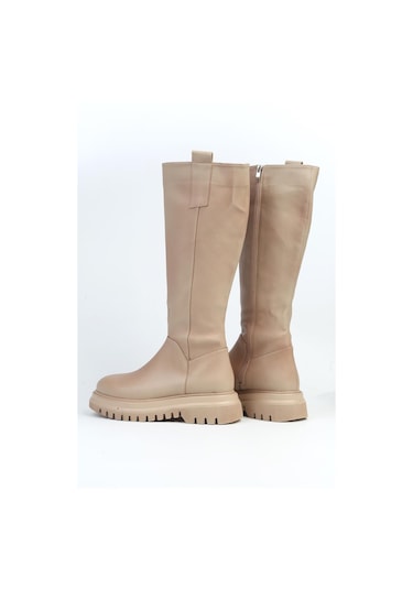 Pierre Cardin Pc-52547 - 3959 Krem - Kadın Çizme 001