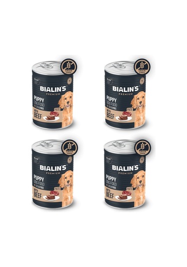 4'lü Yavru Köpek Maması - Biftekli 400 Gram