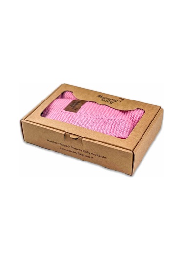 Mummy's Baby Triko Örgü Bebek Battaniyesi 80x100 Pembe