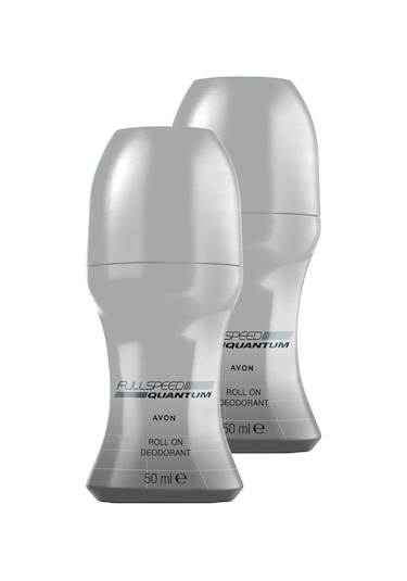 Avon Full Speed Quantum Erkek Roll-On Deodorant 2 x 50 ML
