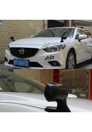 Wondernest Oto Araba İçin 3r-105r 360 Derece Dönebilen Sağ Yan Yardımcı Ayna Siyah Aksesuar Siyah