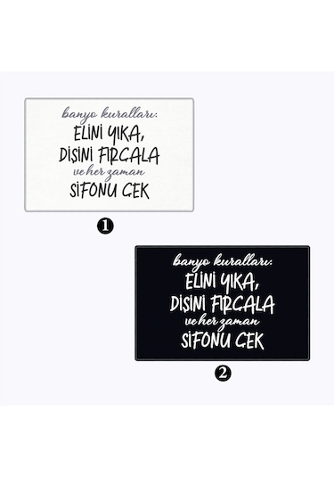 Evaşk Banyo Paspası İpeksi Kadifemsi Halı Yüzey Kaymaz Taban 45x75 BM00845B Beyaz