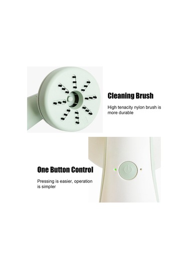 Yifomall Yeşil Usb Şarjlı Kablosuz Mini El Süpürgesi - Araç & Ofis Temizliği İçin Pratik