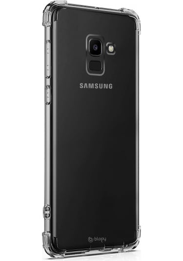 Blogy Galaxy J6 İle Uyumlu Crystal Fit Kılıf Crystal Clear