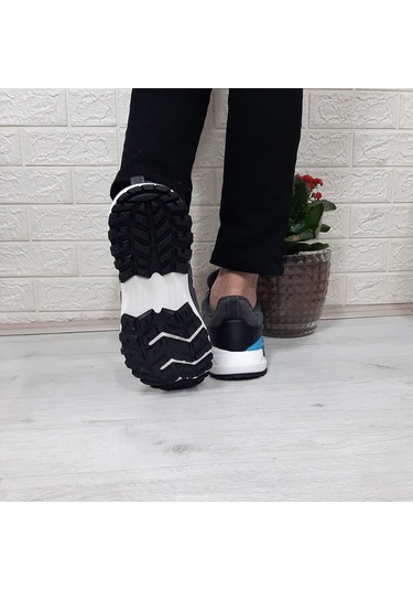 M.p. 1642 Füme Memoryfoam Kaydırmaz Rahat Spor Ayakkabı Füme