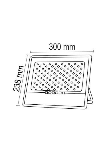 Forlife 300 Watt Güneş Enerjili Solar Projektör