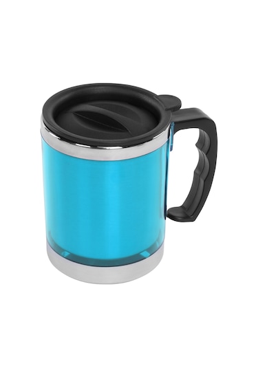 S-link SL-TM1978 İç 304 Dış 201 Paslanmaz Çelik Kupa 330 ML Turkuaz