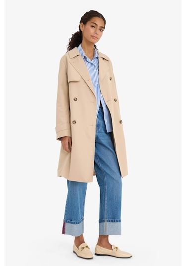 Defacto Regular Fit Trençkot E8578ax25aubg501 Bej
