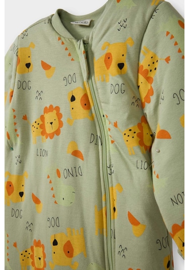 Defacto Erkek Bebek 2,5 Tog Elyaf Safari Baskılı Penye Tulum F3547a525wngn270 Yeşil-gn270 Defacto Erkek Bebek 2,5 Tog Elyaf Safari Baskılı Penye Tulum F3547a525wngn270 Yeşil-gn270