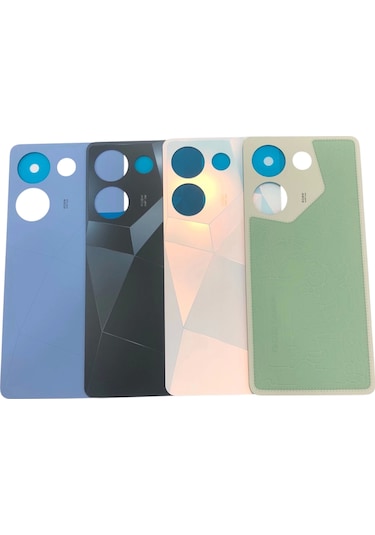 Tecno Camon 20 Ck6n Arka Kapak Pil Kapağı 4 Renk Beyaz