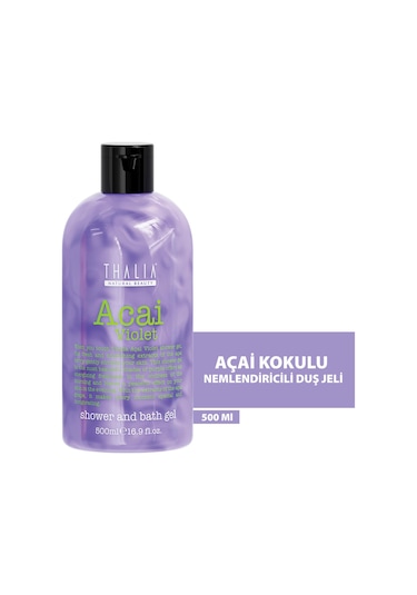 Thalia Acai Violet Nemlendiricili Duş Jeli 500 ML