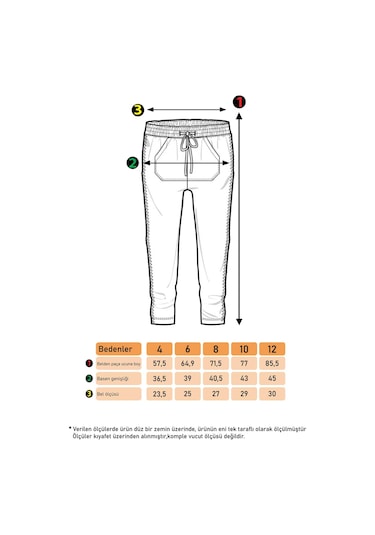 Toontoy Erkek Çocuk Şalvar Detaylı Cepli Eşofman Alt Antrasit Melanj